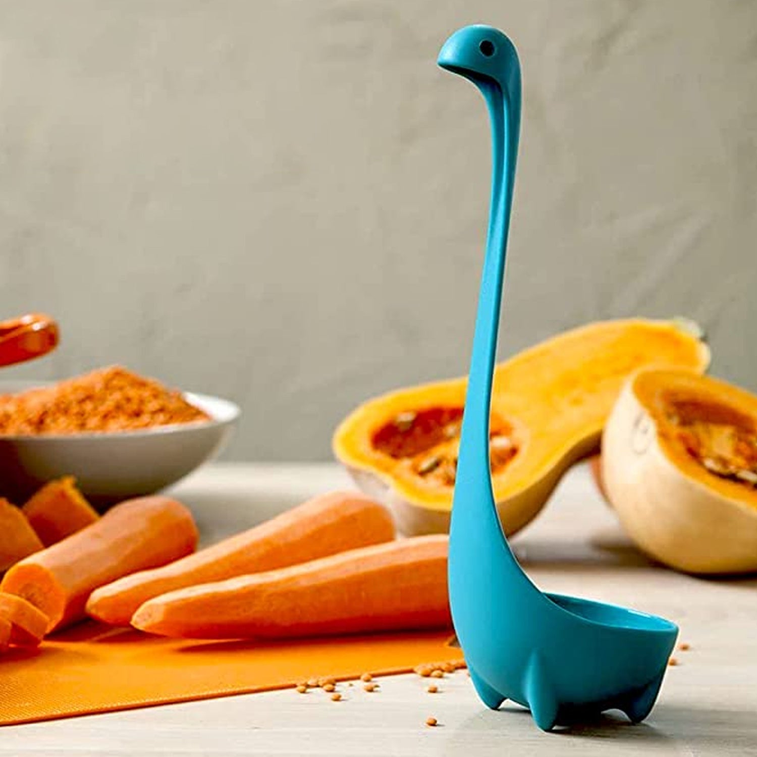 5871 Soup Spoon Creative Long Handle Standing Loch Ness Monster Colander Spoon Dinnerware Cooking Tools Kitchen Accessories 5871 Soup Spoon Creative Long Handle Standing Loch Ness Monster Colander Spoon Dinnerware Cooking Tools Kitchen Accessories